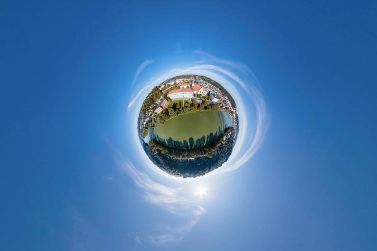 Panorama view of the campus